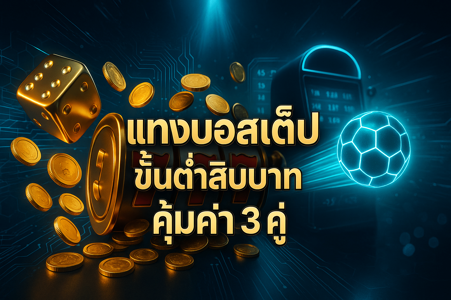 แทงบอลสเต็ป ขั้นต่ำสิบบาท